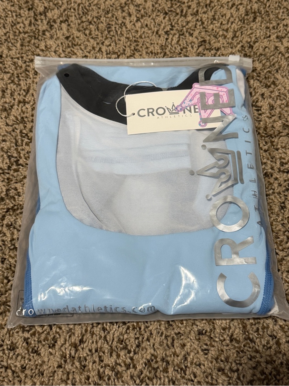 Crown Athletics After Midnight Cinderella Athletic Tank Top